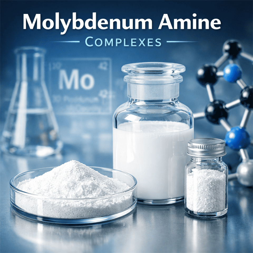Cymhlethau Amine Molybdenwm